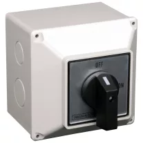   Tokozott szakaszoló kapcsoló 400V, 50Hz, 40A, 4P, 11kW, 64×64mm, IP44