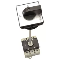   Szakaszoló kapcsoló ajtókupplunggal 400V, 50Hz, 63A, 4P, 18,5kW, 64×64mm