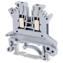   Fázisvezető ipari sorozatkapocs, csavaros, sínre, szürke 500V 17.5A 0.14-1.5 mm2