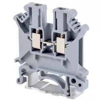   Fázisvezető ipari sorozatkapocs, csavaros, sínre, szürke 0,2-2,5mm2, 800VAC, 32A