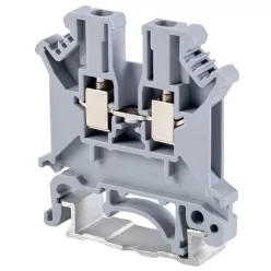   Fázisvezető ipari sorozatkapocs, csavaros, sínre, szürke 0,2-2,5mm2, 800VAC, 32A