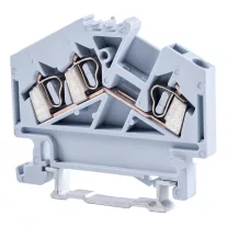   Fázisvezető ipari sorozatkapocs, rugós, sínre, szürke 800V 24A 0.08-2.5 mm2 3P