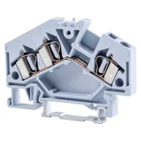   Fázisvezető ipari sorozatkapocs, rugós, sínre, szürke 800V 32A 0.08-4 mm2 3P