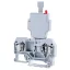 Biztosítékos ipari sorozatkapocs, rugós, sínre, szürke 250V 6.3A 0.08-4 mm2 2P