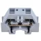 Mini rugós ipari sorozatkapocs, csavarral rögzíthető, szürke 400V 18A 0.08-1.5 mm2 2P
