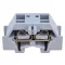 Mini rugós ipari sorozatkapocs, csavarral rögzíthető, szürke 500V 24A 0.08-2.5 mm2 2P