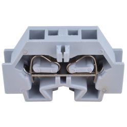 Mini rugós ipari sorkapocs csavarrögzítésű szürke 4/7