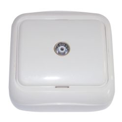 Falon kívüli TV csatlakozó-tapétakapcsoló