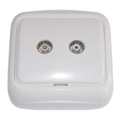 Falon kívüli TV-RD csatlakozó-tapétakapcsoló