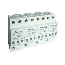 Túlfeszültségvédő készülék, 2.-es típus 40kA, 4P