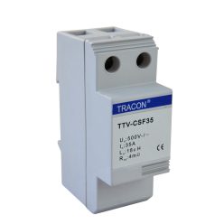 Csatolófojtó túlfeszültség védelmi rendszerhez