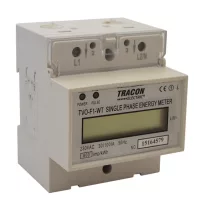   LCD kijelzésű 1 fázisú átfűzős fogyasztásmérő, közvetlen 230V / 30 (100)A Pd=1W