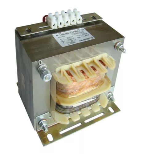 Biztonsági, egyfázisú kistranszformátor 230V / 42V, 600VA