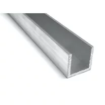 Alumínium U profil LED szalaghoz 15x15x2