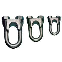 Sodronyszorító bilincs, U profil d=16-19mm