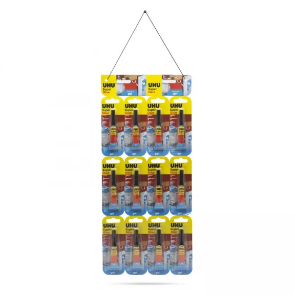 UHU Super Glue pillanatragasztó 2 g gél
