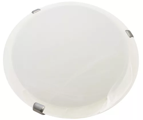Üveg mennyezeti UFO lámpatest, 1x60W fehér