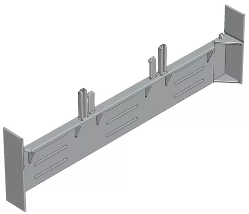 Érintésvédelmi burkolat, 3P 1, 3P, h1=39 mm / 34 mm