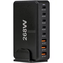 USB állomás- fekete