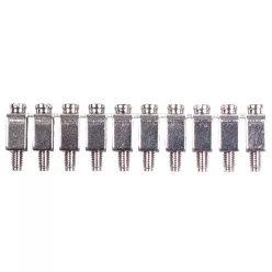   Központi sínfésű TSKA sorozatkapocshoz (10 modul) 500V 28A
