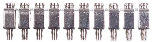 Központi sínfésű TSKA sorozatkapocshoz (10 modul) 500V 28A