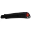 Pengés kés, cink ötvözet markolat gumibetéttel, SK4 penge L=178mm, D=33mm, W=19mm, d=18mm