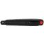 Pengés kés, hajlékony SK4 penge, fix rögzítéssel, Al ötvözet L=140mm, D=23mm, W=18mm, d=12,5mm