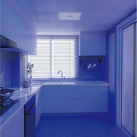 UV-C LED panel 24W 2040lm, 4000K (300x300x30mm), normál világítás + fertőtlenítő funkció