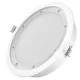 UV-C LED panel 13W 1040lm, 4000K, süllyesztett, kerek, normál világítás + fertőtlenítő funkció