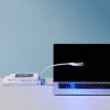 UV-C lámpa laptophoz, USB csatlakozás, világítás + fertőtlenítő funkció
