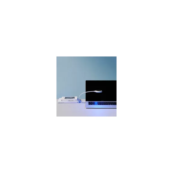 UV-C lámpa laptophoz, USB csatlakozás, világítás + fertőtlenítő funkció
