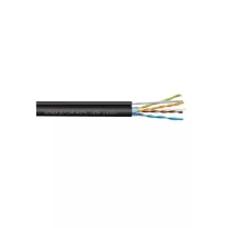 Kültéri légkábel FTP Cat.5e 200MHz, (v) PE, fekete