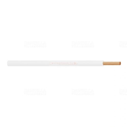 MCSKH 0,75mm2 vezeték fehér