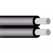 Légvezeték NFA2X 2x25mm2 fekete (0) 0,6/1kV