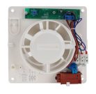 Fürdőszoba vent. hőelemmel műk. frontzsalu, golyóscsap.+időzítő