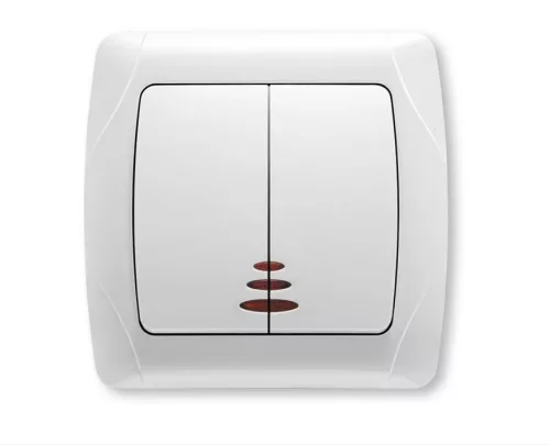 Panasonic Carmen Led csillárkapcsoló 105 fehér keret