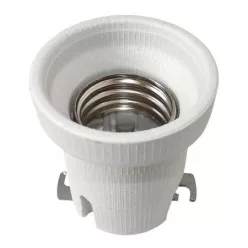 Foglalat E-40 porcelán talpas