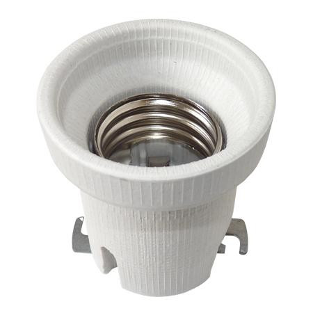 Foglalat E-40 porcelán talpas