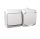 Schneider Electric CEDAR PLUS 2P+F csatlakozóaljzat, egypólusú kapcsolóval, IP44, fehér