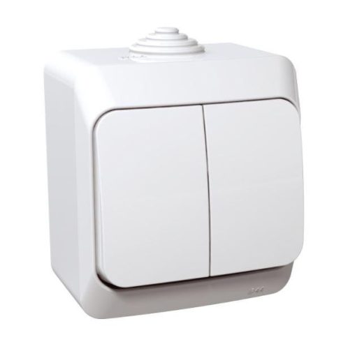 Schneider Electric CEDAR PLUS csillárkapcsoló, IP44, fehér