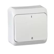   Schneider Electric PRIMA kétpólusú kapcsoló 10AX, fehér (102)