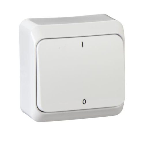 Schneider Electric PRIMA kétpólusú kapcsoló 10AX, fehér (102)