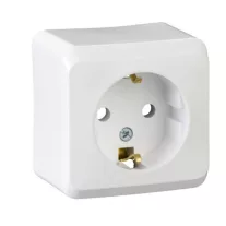Schneider Electric PRIMA 2P+F csatlakozóaljzat, 16A, fehér