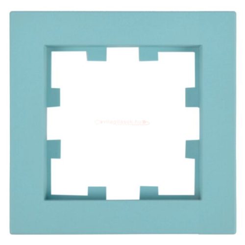 Panasonic Karre Plus 55 Soft Touch egyes keret Türkiz