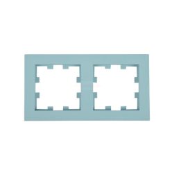   Panasonic Karre Plus 55 Soft Touch kettes keret vízszintes Türkiz