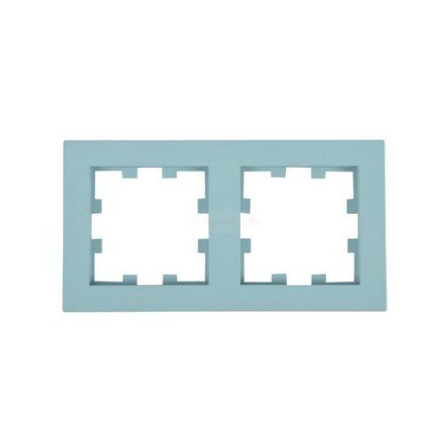 Panasonic Karre Plus 55 Soft Touch kettes keret vízszintes Türkiz