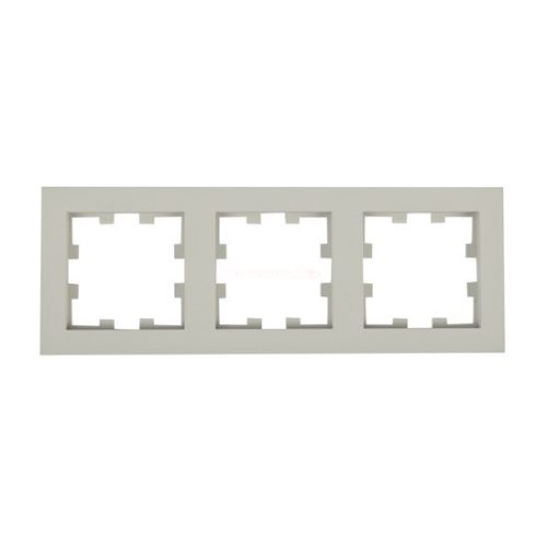 Panasonic Karre Plus 55 Soft Touch hármas keret vízszintes Homok