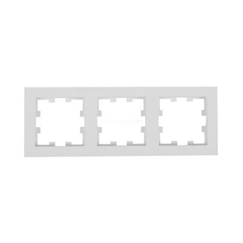 Panasonic Karre Plus 55 Soft Touch hármas keret vízszintes Kagylóhéj