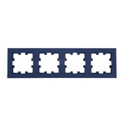   Panasonic Karre Plus 55 Soft Touch négyes keret vízszintes Óceán