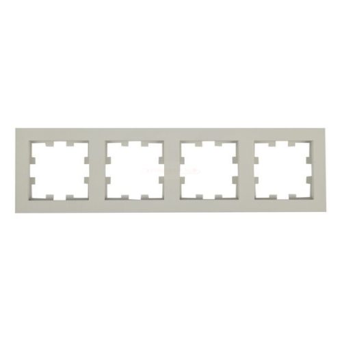 Panasonic Karre Plus 55 Soft Touch négyes keret vízszintes Homok